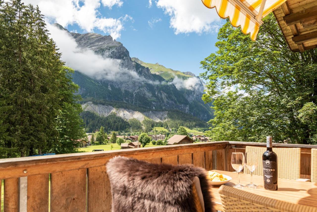 Typically Swiss Hotel Ermitage Kandersteg Exterior foto